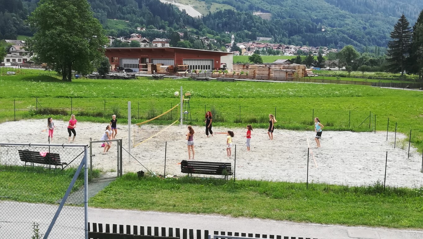 Area relax e terrazza del club